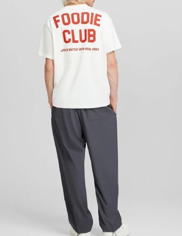 Pantaloni Bershka, gri