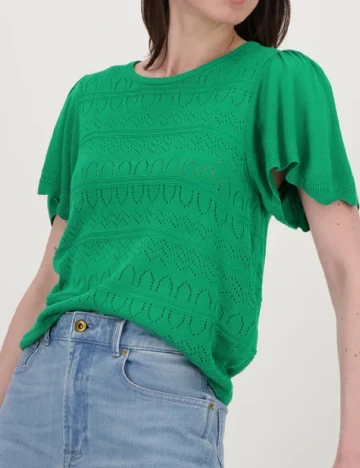 Bluza Jacqueline de Yong, verde