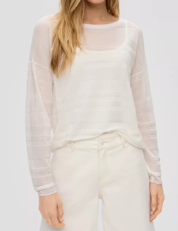 
						Bluza s.Oliver, alb