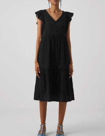 Rochie medie Jacqueline de Yong, negru