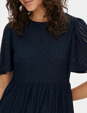 Rochie scurta Jacqueline de Yong, bleumarin
