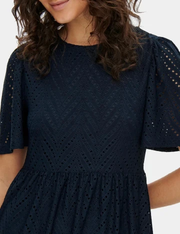 Rochie scurta Jacqueline de Yong, bleumarin