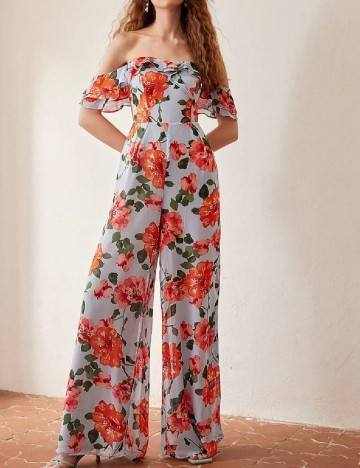 Salopeta MOTF, floral print