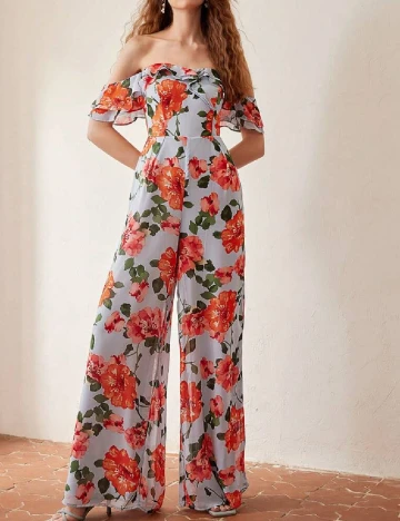 Salopeta MOTF, floral print