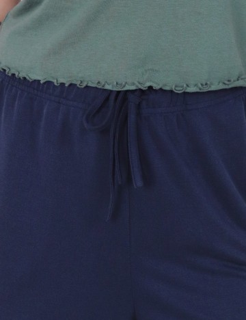 Pantaloni Jacqueline de Yong, bleumarin