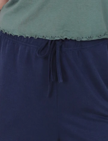 Pantaloni Jacqueline de Yong, bleumarin