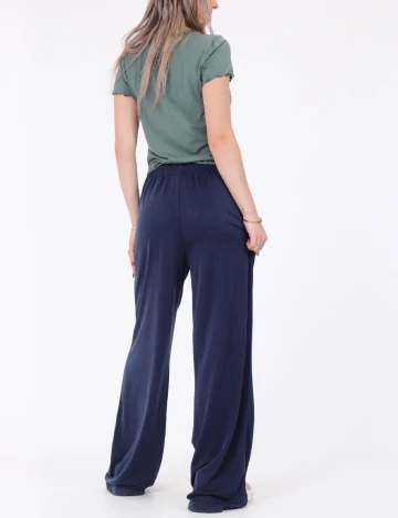 Pantaloni Jacqueline de Yong, bleumarin