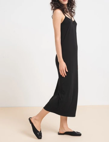 Rochie medie Jacqueline de Yong, negru