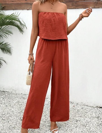 Compleu SHEIN, caramiziu