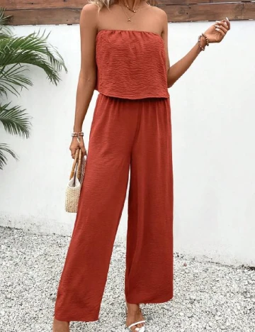 Compleu SHEIN, caramiziu