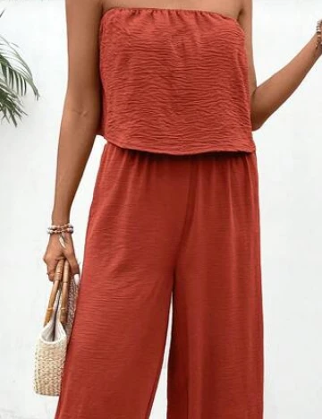 Compleu SHEIN, caramiziu