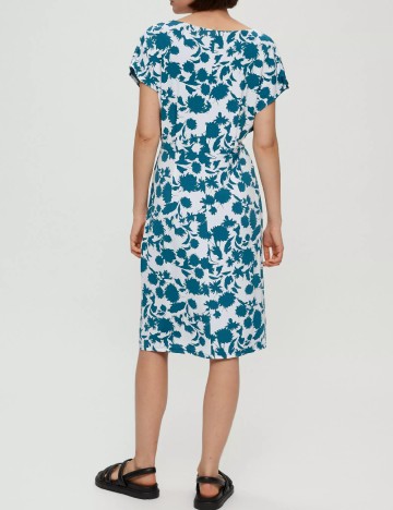 Rochie medie s.Oliver, turcoaz