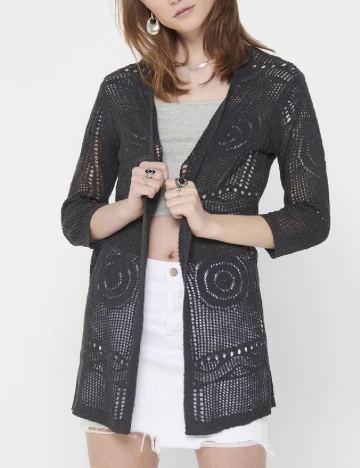 Cardigan Jacqueline de Yong, gri