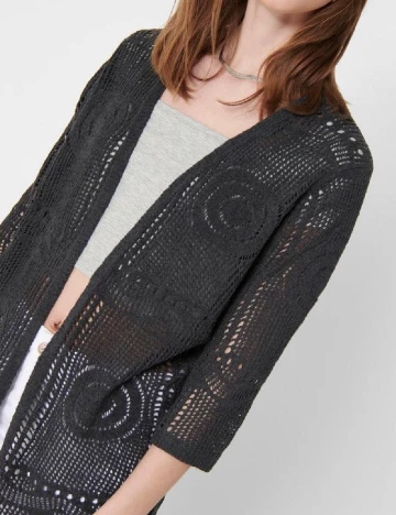 Cardigan Jacqueline de Yong, gri