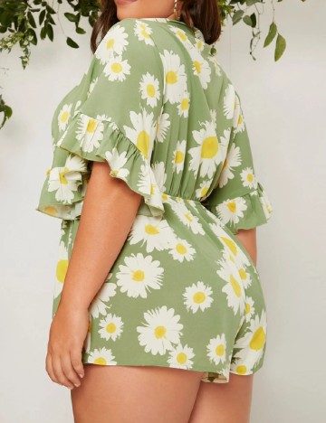 Salopeta SHEIN CURVE, verde