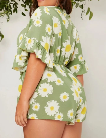 Salopeta SHEIN CURVE, verde