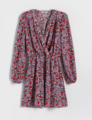 Rochie scurta Reserved, floral