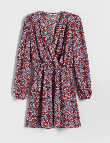 Rochie scurta Reserved, floral