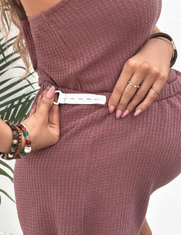 Compleu SHEIN Maternity, roz pudra inchis