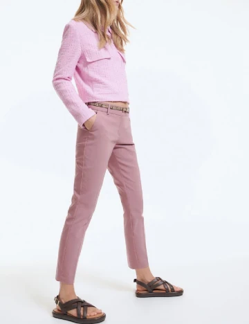 Pantaloni Reserved, roz