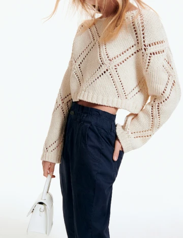 Pantaloni Reserved, bleumarin