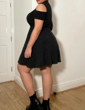 Rochie scurta SHEIN CURVE, negru