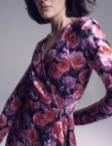Rochie scurta Reserved, floral