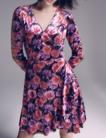 Rochie scurta Reserved, floral