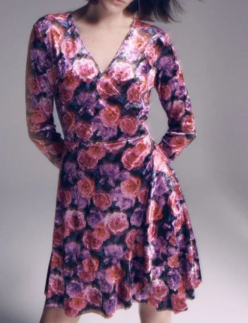 Rochie scurta Reserved, floral