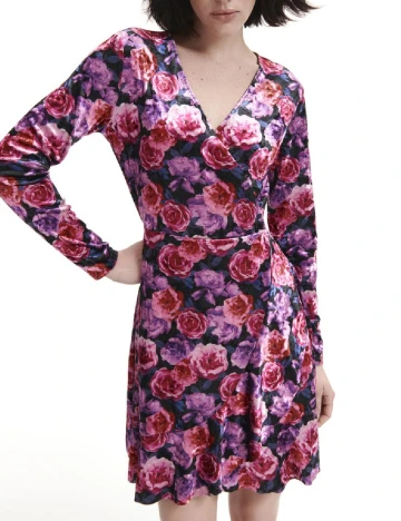 Rochie scurta Reserved, floral