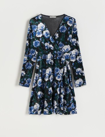 Rochie scurta Reserved, floral print