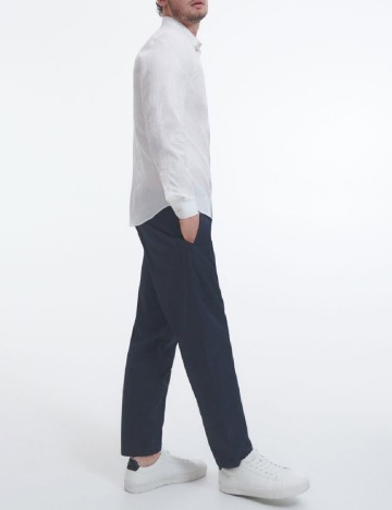 Pantaloni Reserved, albastru