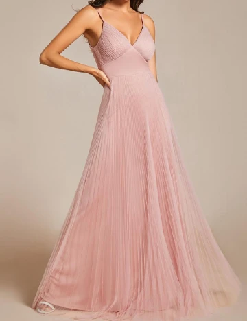 Rochie lunga Ever-Pretty, roz