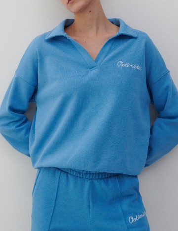 
						Bluza Reserved, albastru