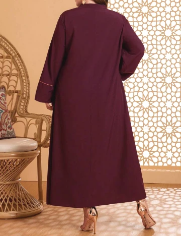 Rochie lunga SHEIN CURVE, visiniu Rosu