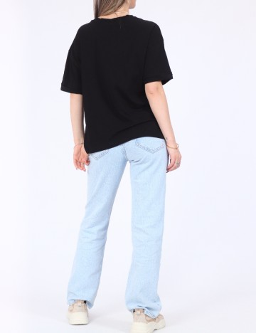 Tricou Reserved, negru