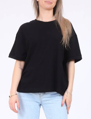 Tricou Reserved, negru