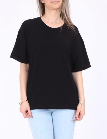 Tricou Reserved, negru