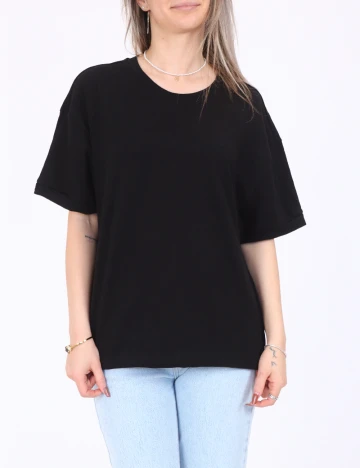 Tricou Reserved, negru