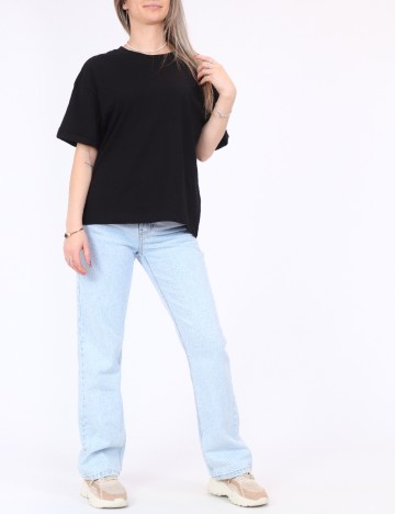 Tricou Reserved, negru