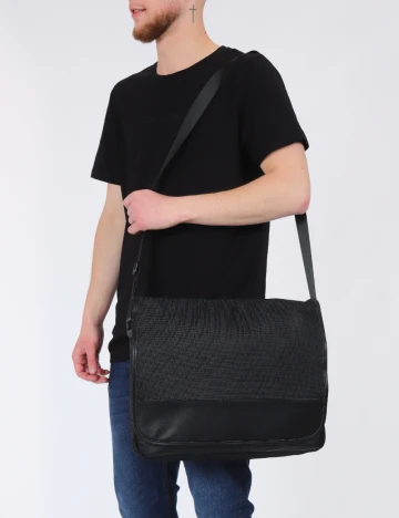 Geanta Reserved, negru Negru