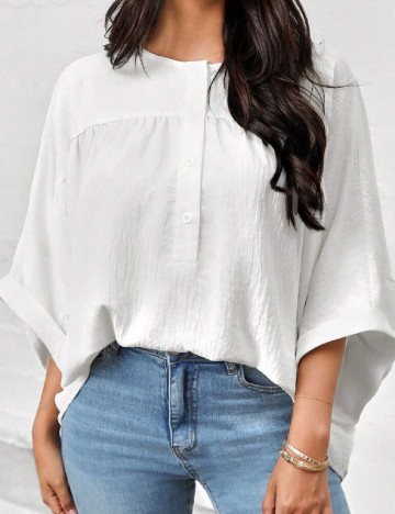 Bluza SHEIN, alb