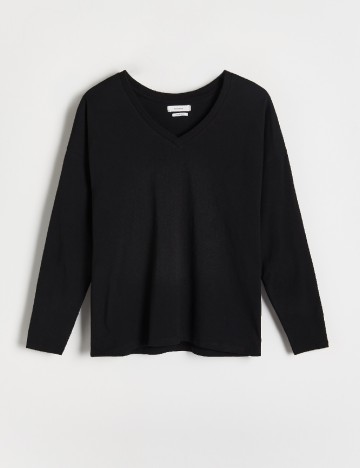 Bluza Reserved, negru