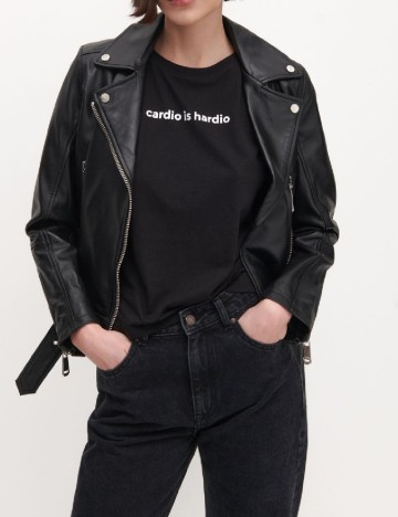 Tricou Reserved, negru