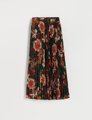 Fusta Reserved, floral print