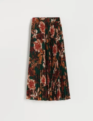 Fusta Reserved, floral print