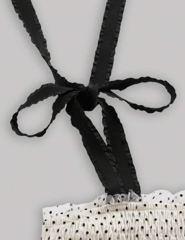 Top SHEIN, ecru