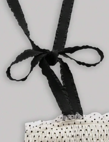 Top SHEIN, ecru