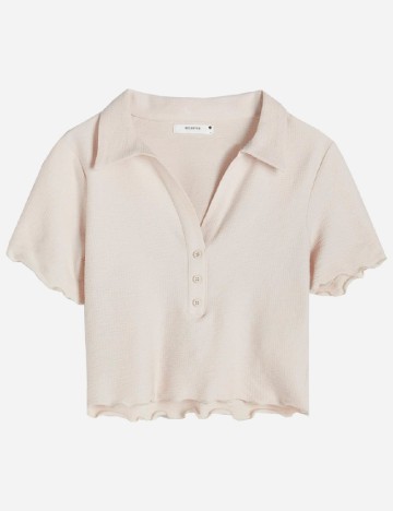 Tricou Reserved, crem