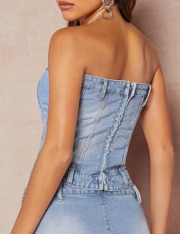 Top SHEIN, albastru
